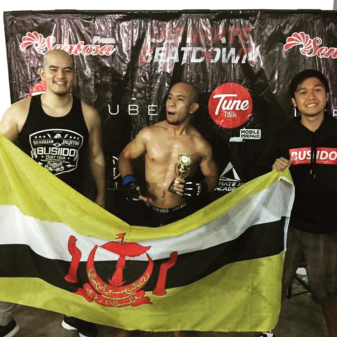 Winning MMA debut for Adib