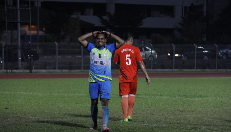 10-man Jerudong defeat Wijaya for first win of season
