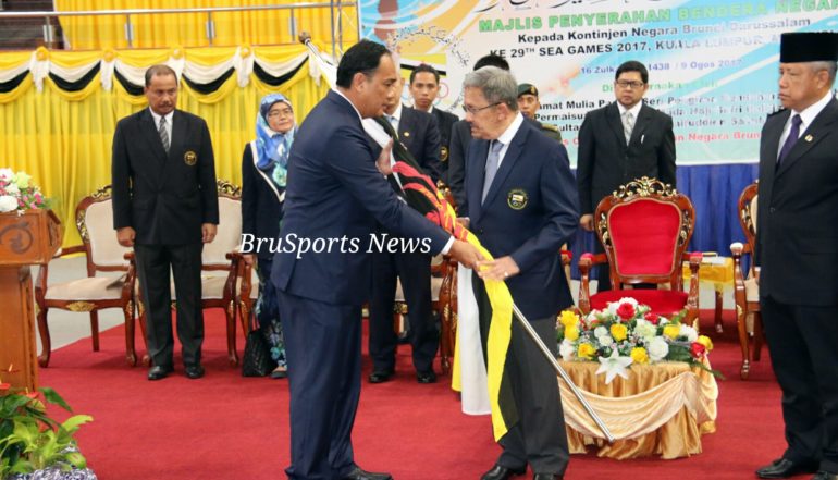 HRH calls on athletes to give commitment and discipline