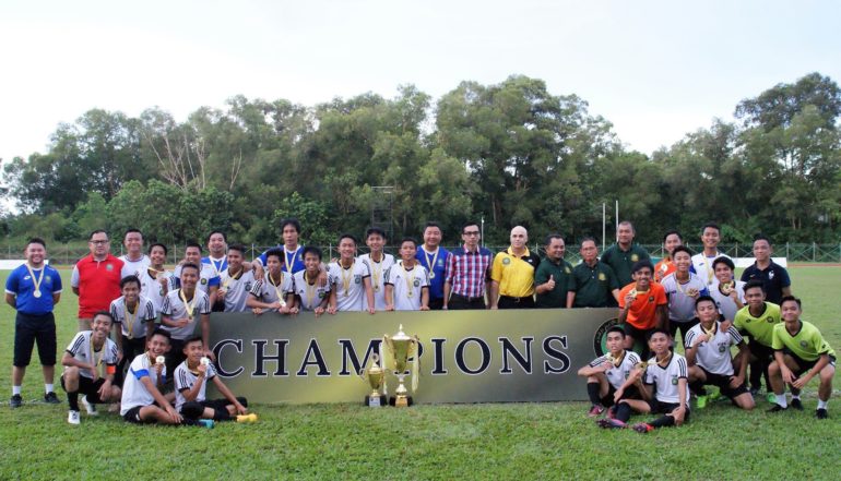 Invincible Tabuan A bag NFABD U-16 National Youth League crown