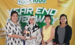 YOU.C1000 Year End Giveaway winners receive prizes