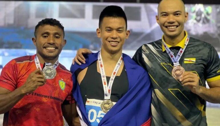 Firdaus sprints to bronze at Philippine Athletics Championships