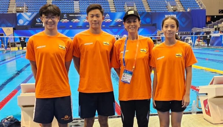 Chan breaks 100m backstroke national record