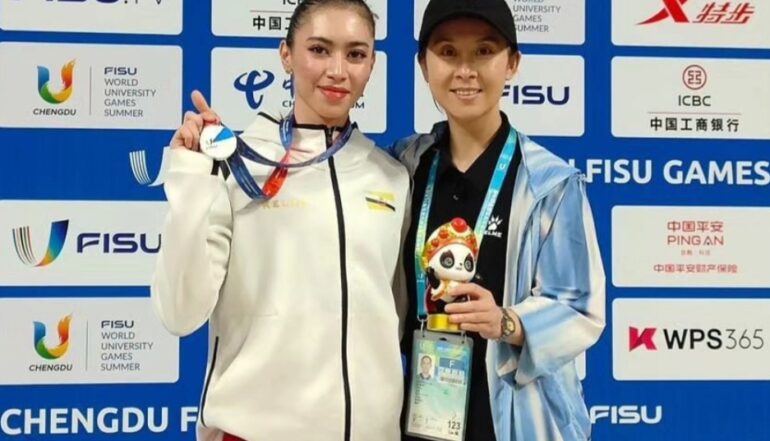 Basma wins silver at World University Games