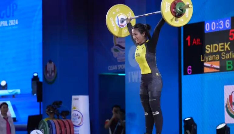 New records for Liyana at IWF World Cup