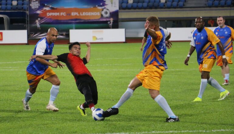 DPMM FC beat PL Legends in exhibition game