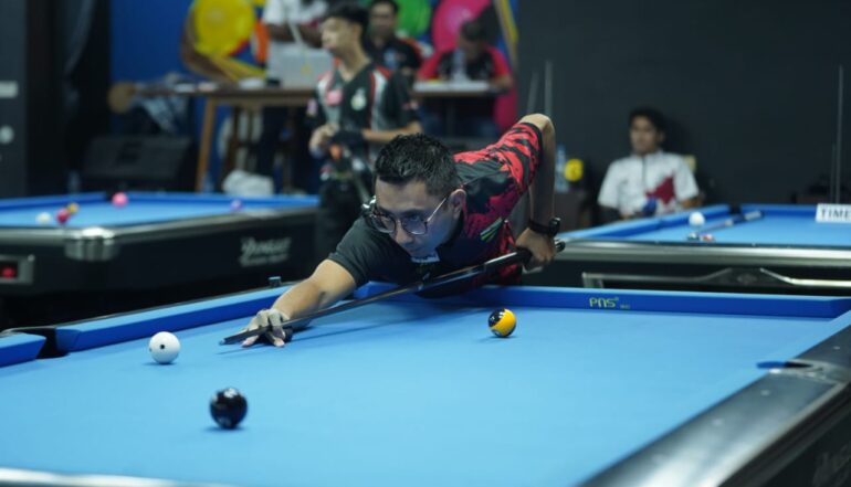 Top-8 finish for Taufiq at Borneo 9-Ball Open