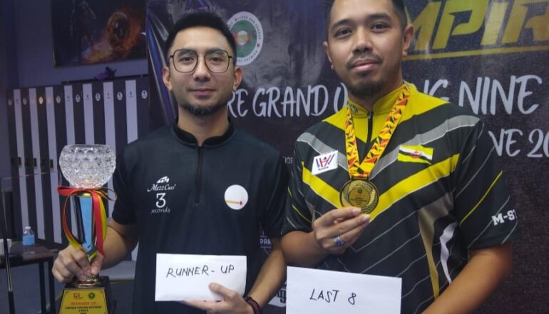 Taufiq finishes runner-up in Kuching