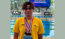Danial Hakim makes splash with three gold and one silver