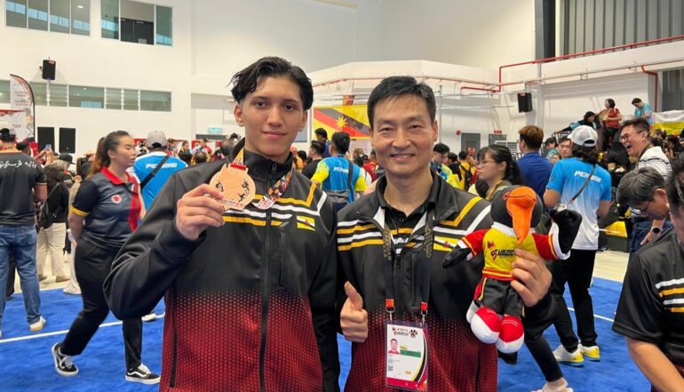 Walid wins Brunei’s first bronze at SUKMA XXI