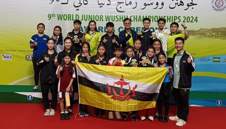 Brunei junior Wushu team deliver strong performance