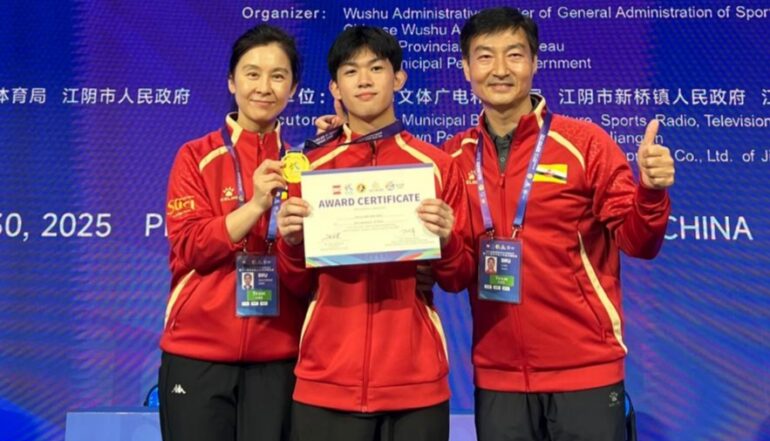 Successful outing for Junior Wushu team