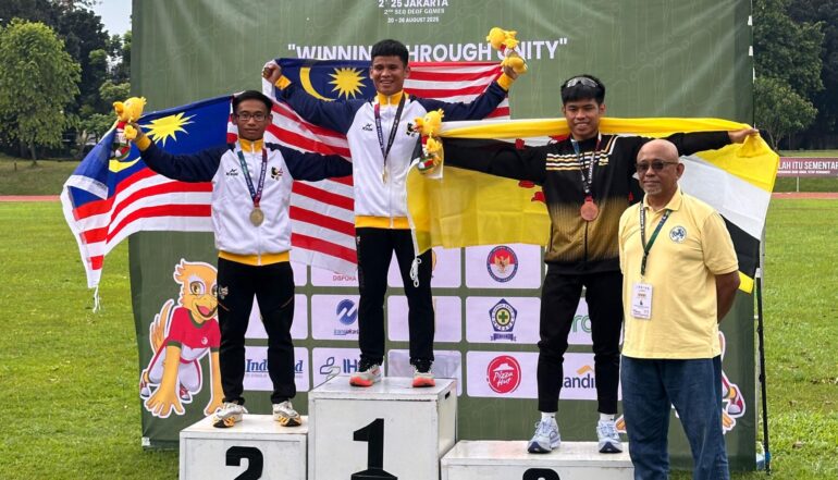 Md Amiruddin runs to two bronze medals at 2nd SEA Deaf Games