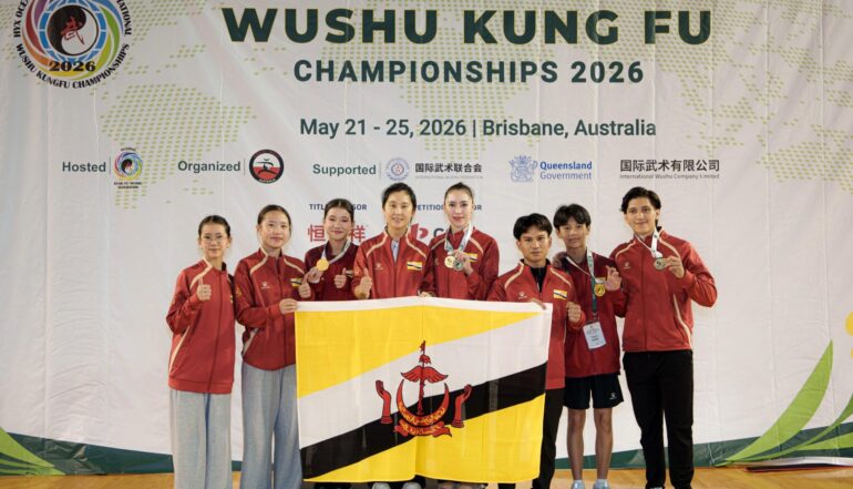 Brunei Wushu team excel in Oceania meet